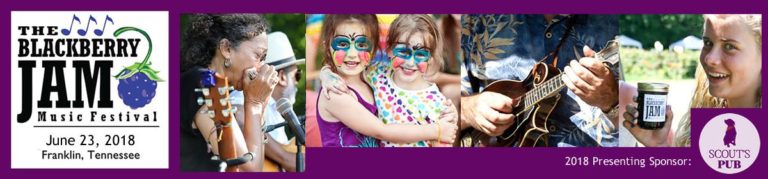 The Blackberry Jam in Franklin, Tennessee is this weekend!