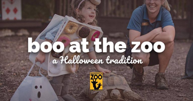 Boo at the Zoo with the Nashville Zoo.
