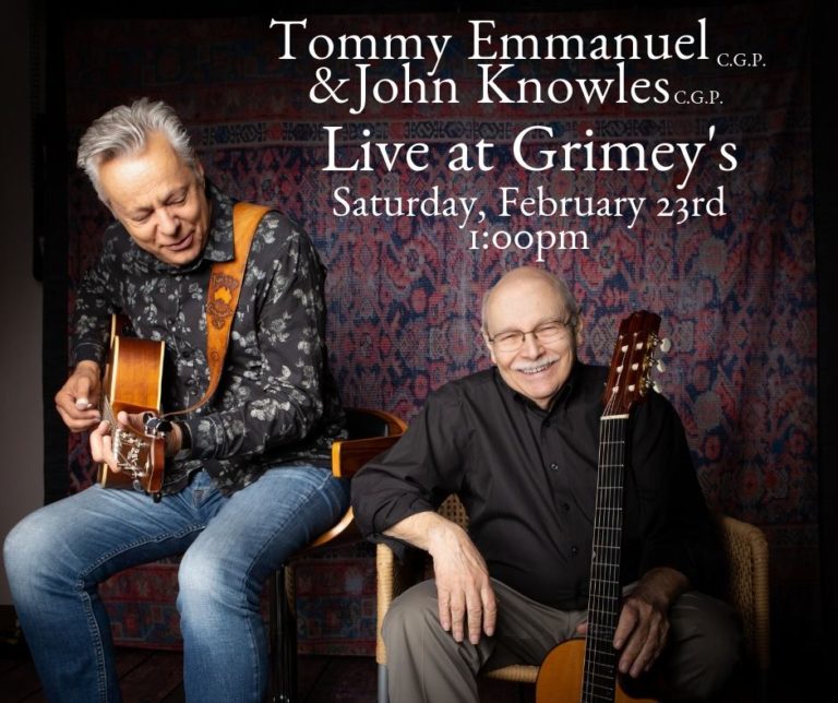 Tommy Emmanuel & John Knowles Live at Grimey’s