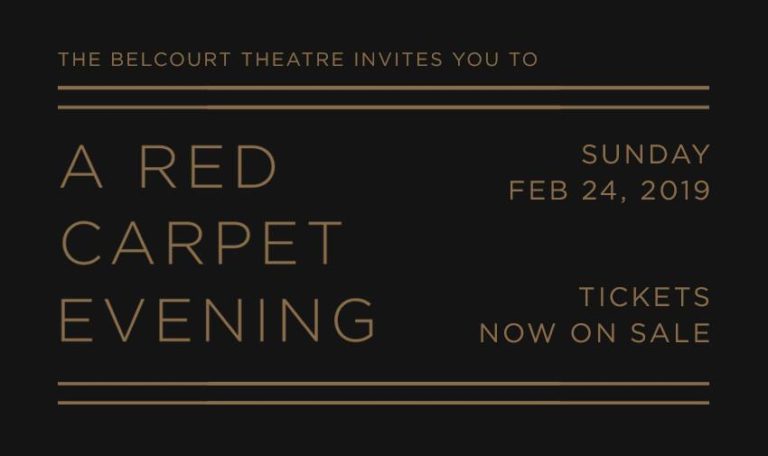 A Red Carpet Evening 2019 at Belcourt Theatre!