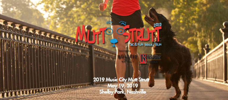 It’s Back, May 19th! The Mutt Strutt 5K for the Nashville Humane Association!