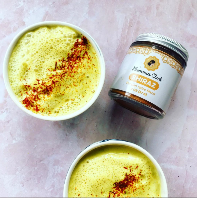 Warm-up a cup of Golden Milk with The Hummus Chick!