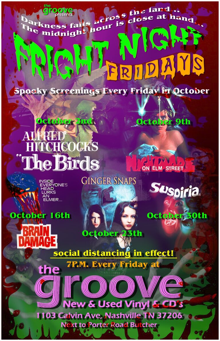 Two More Friday Nights Left! The Groove and VHS Podcast Present Fright Night Fridays III. Two More Friday Nights Left! The Groove and VHS Podcast Present Fright Night Fridays III.