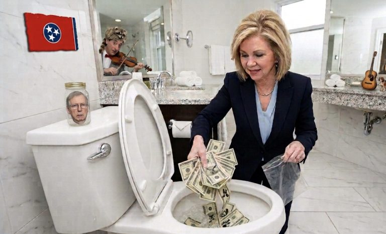 Your Weekly Dose of Nonsense: Marsha’s Protecting Epstein While Flushing Millions Down the Drain on Bad Political Ads